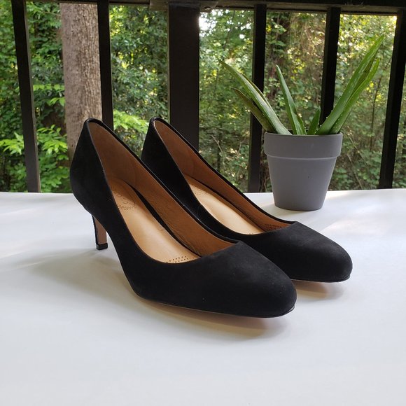 CORSO COMO Linnden Black Pumps Round Toe Size 5.5 - Picture 3 of 10